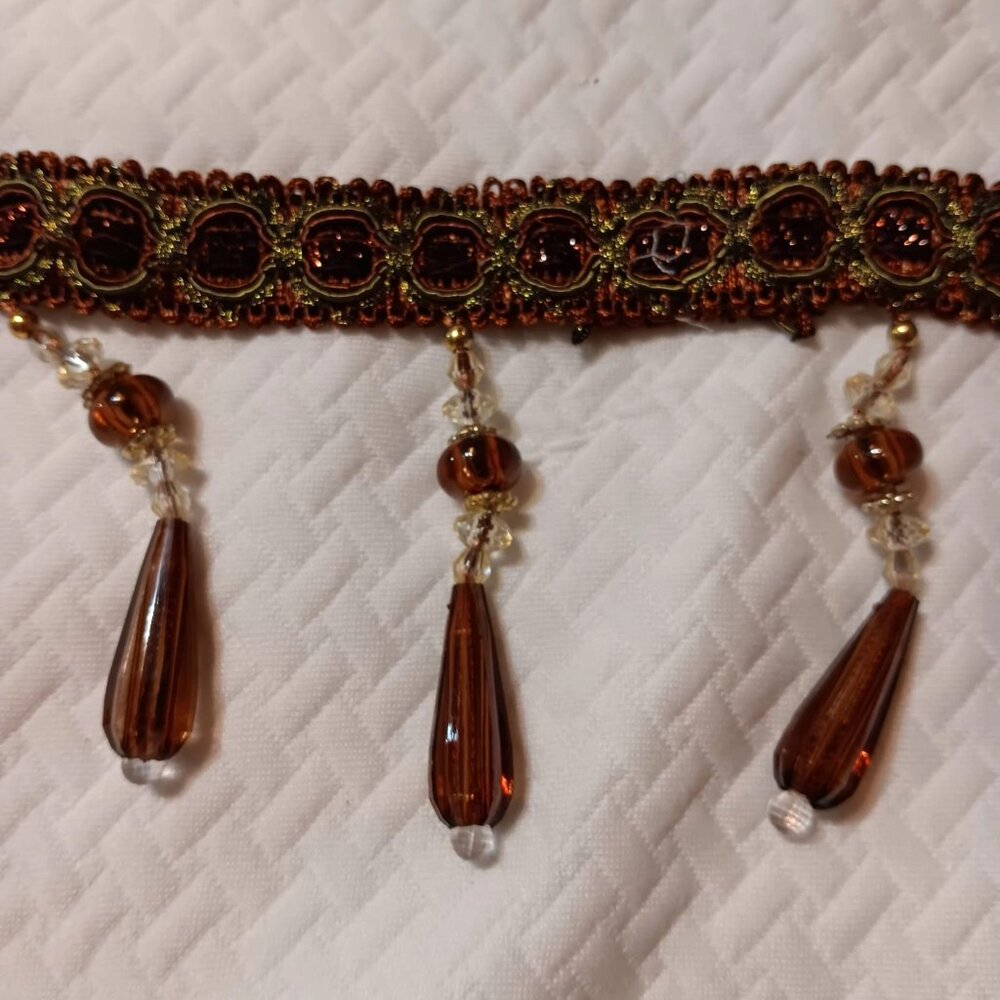 BEADED Tassel Fringe